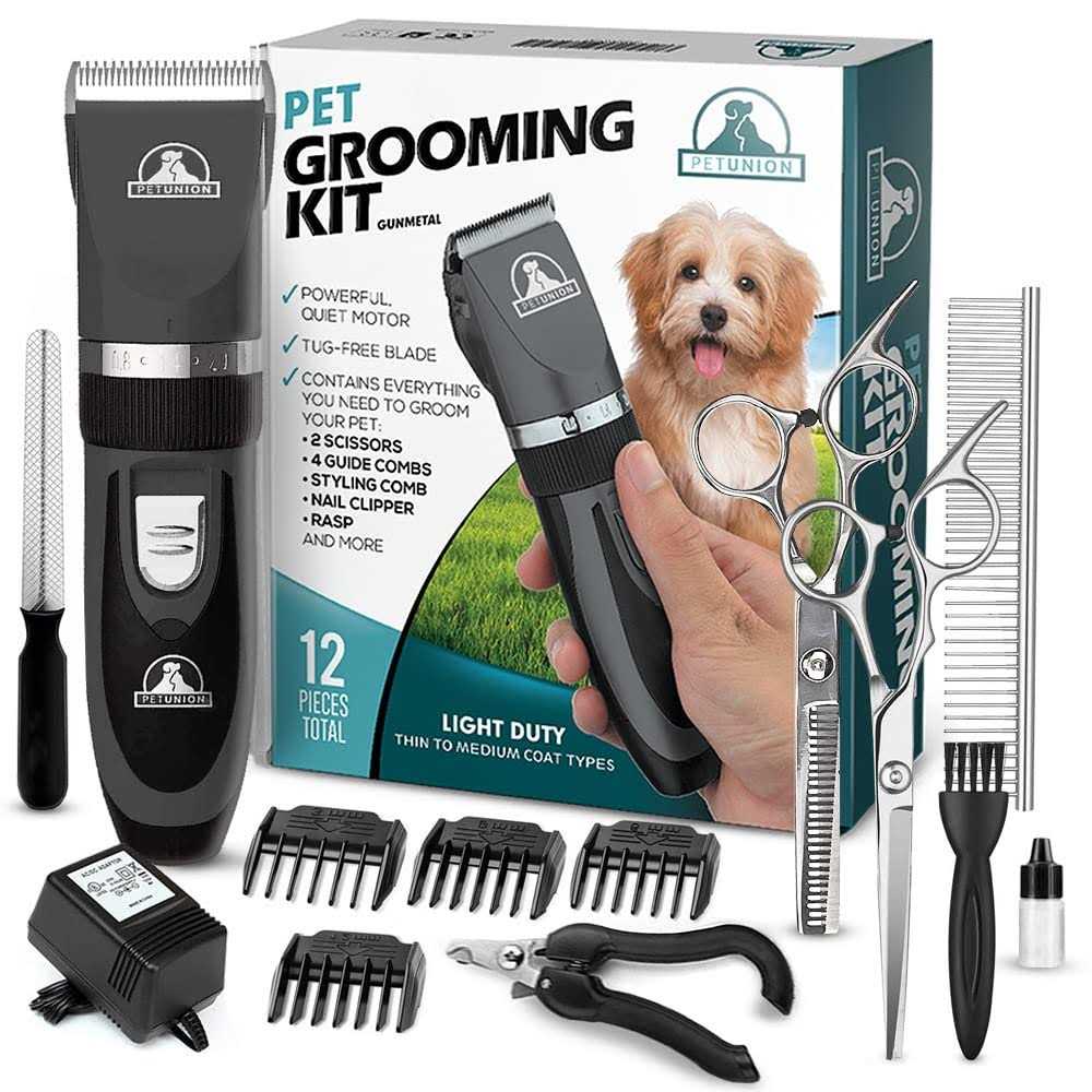 Cordless Low Noise Dog Grooming Clippers Y85442