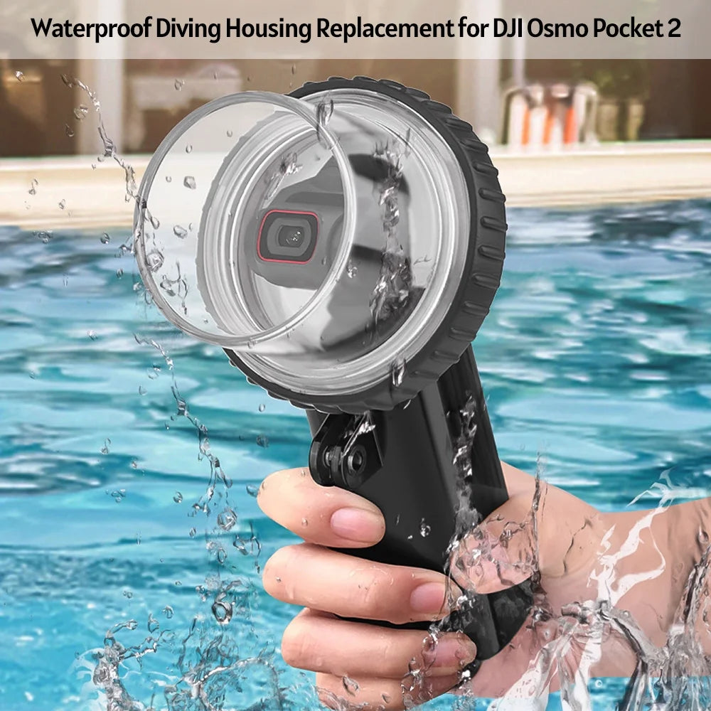 Waterproof Diving Housing Underwater 60M with Lanyard for Osmo Pocket 2 Action Camera O3578