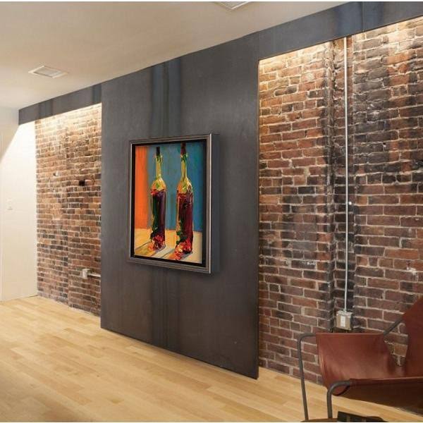 Black Wood Floater Frame 20x24 H708