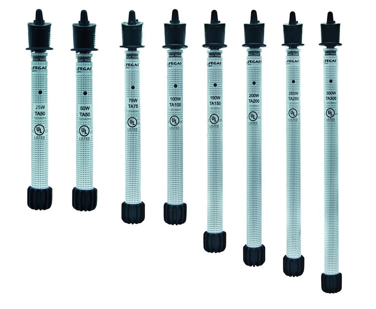 Adjustable 200-Watt Quartz Glass Aquarium Heater J919