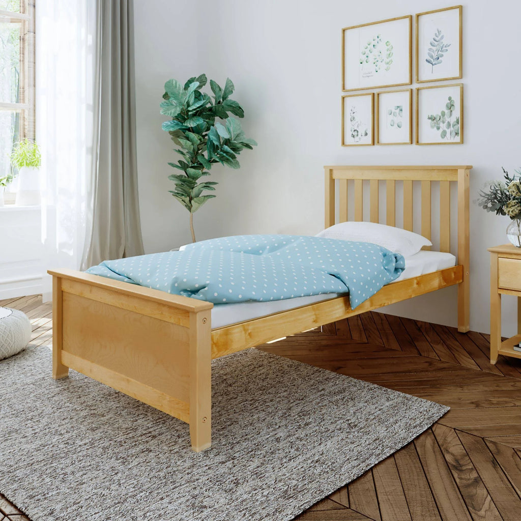 Solid Wood Twin-size Bed H290