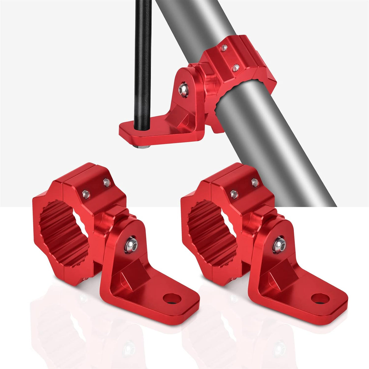 2pcs Aluminium Alloy UTV Whip Mount I335