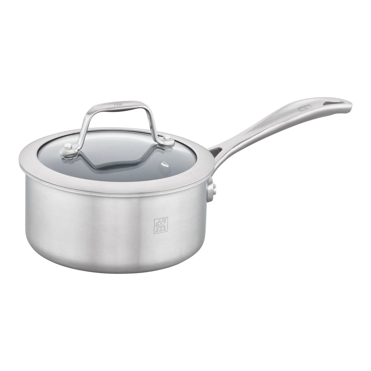1 Qt Stainless Steel Ceramic Non-Stick Sauce Pan X1441