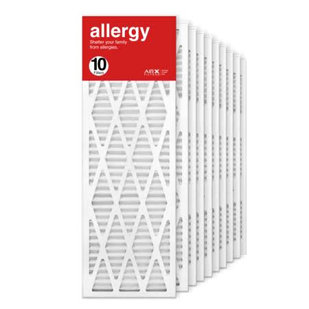 12x36x1 MERV 11 Pleated Air Filter 10-Pack D708
