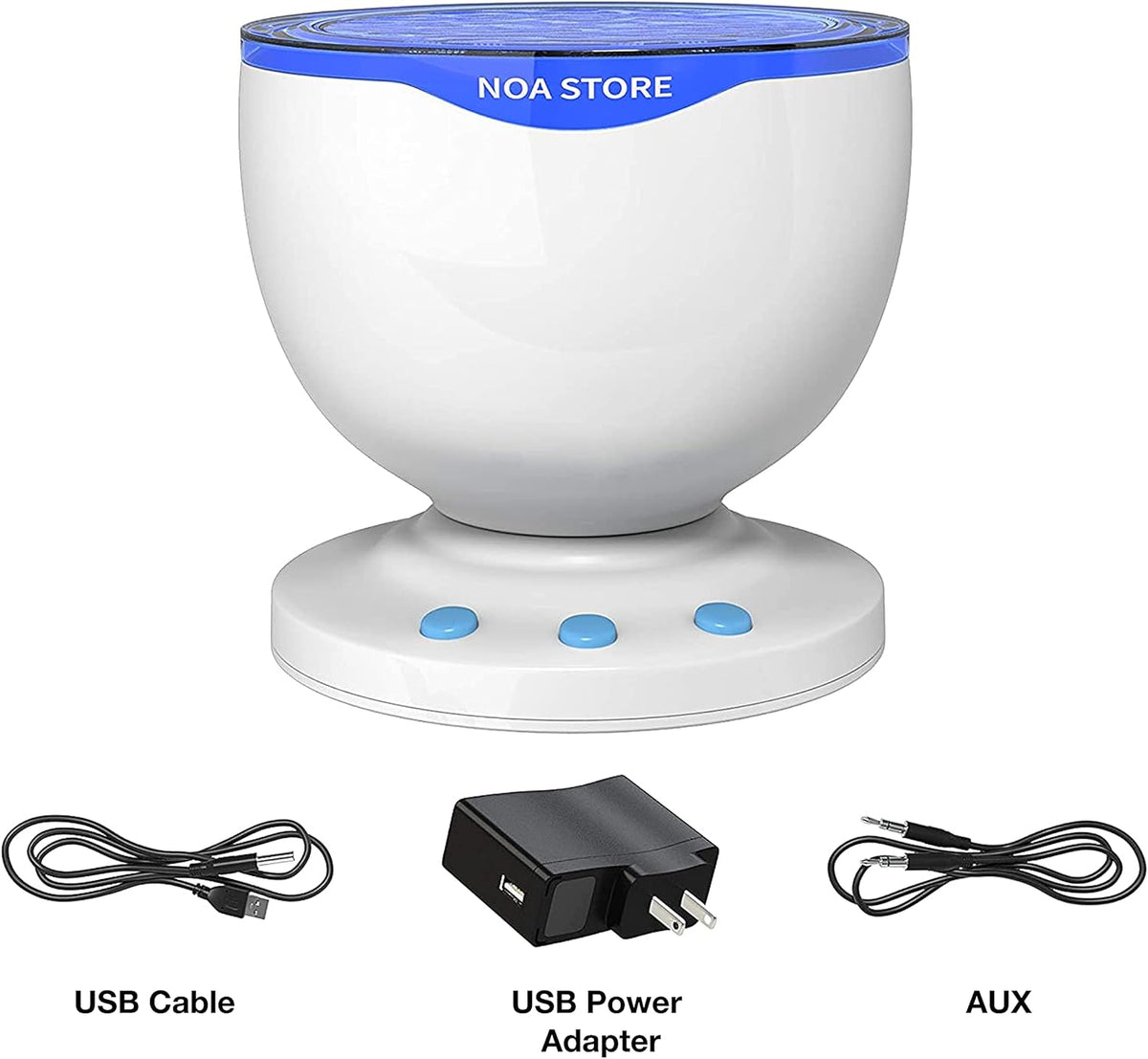 Blue LED Light Projector Toy T2860