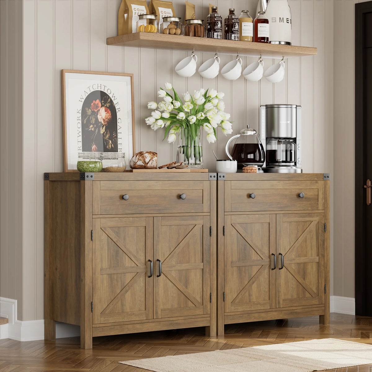 Kitchen Buffet Sideboard with Drawer R525