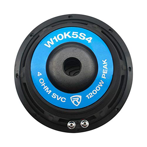 10" 1200w 4 Ohm Car Audio Subwoofer Sub 300w RMS CEA Rated Black R1362