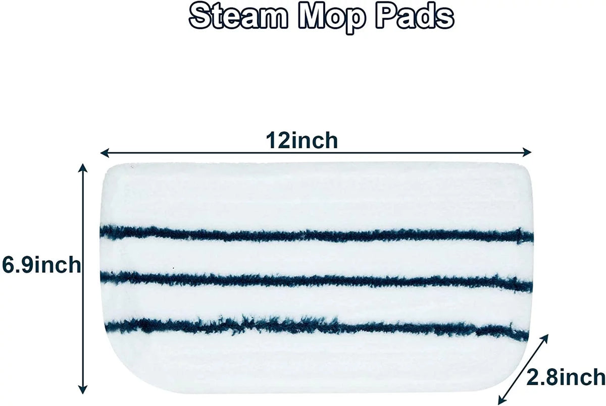8 Pack Replacement Steam Mop Pads F467