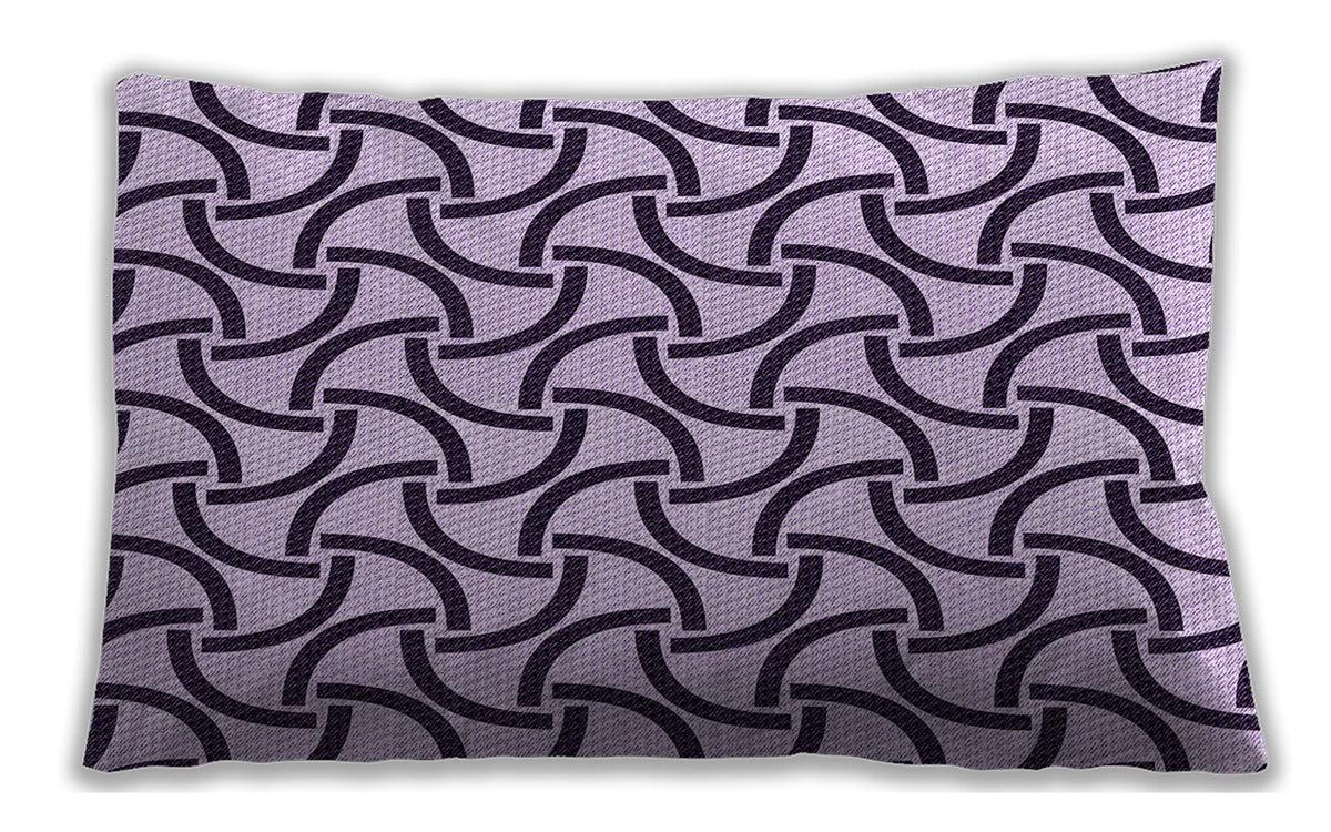 Indoor Rectangular Contemporary Lumbar Throw Pillow, 13 inch by 19 inch X34810