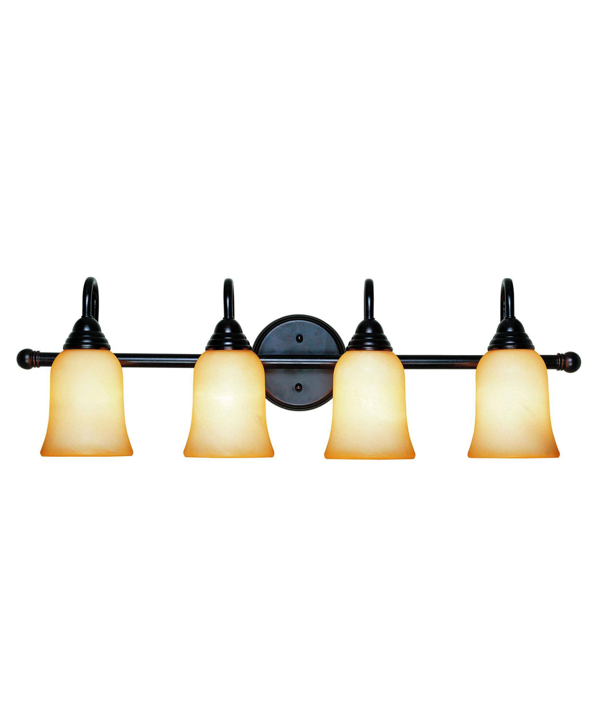 4 Light Bath Bar, English Bronze W8129