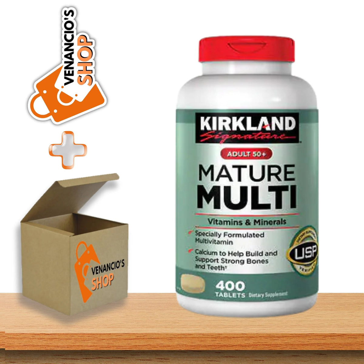 50+ Multivitamin & Minerals 400 Tablets P3359