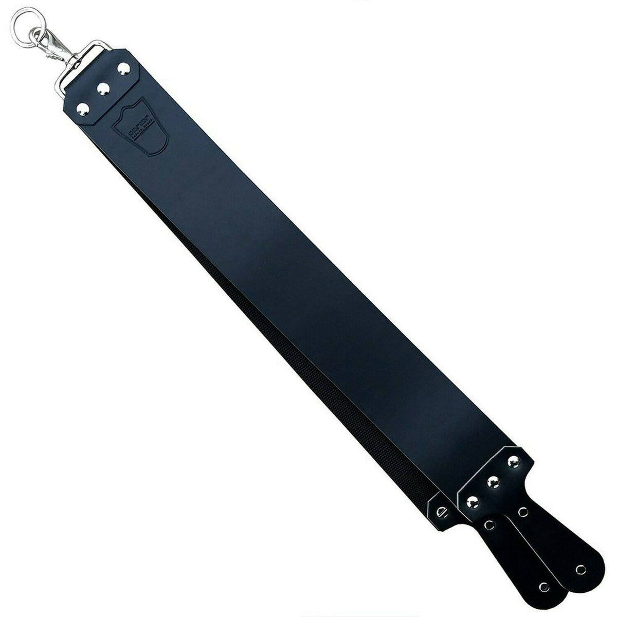 Black Latigo Leather Straight Razor Strop T705466