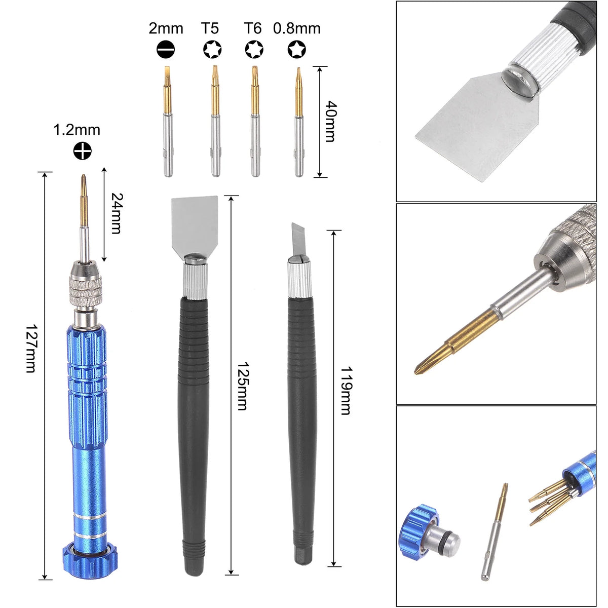 18 in 1 Magnetic Precision Screwdriver Set W860