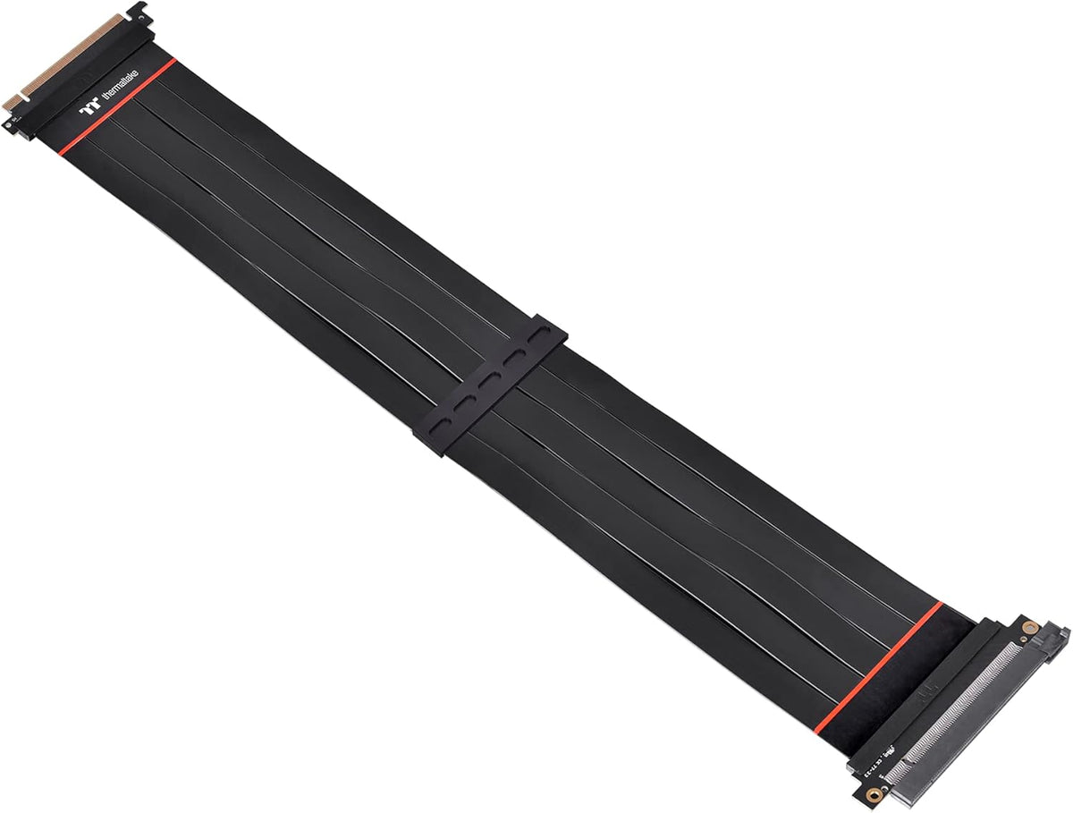 Black PCI-E x16 3.0 Extender Riser Cable 300mm Y983921