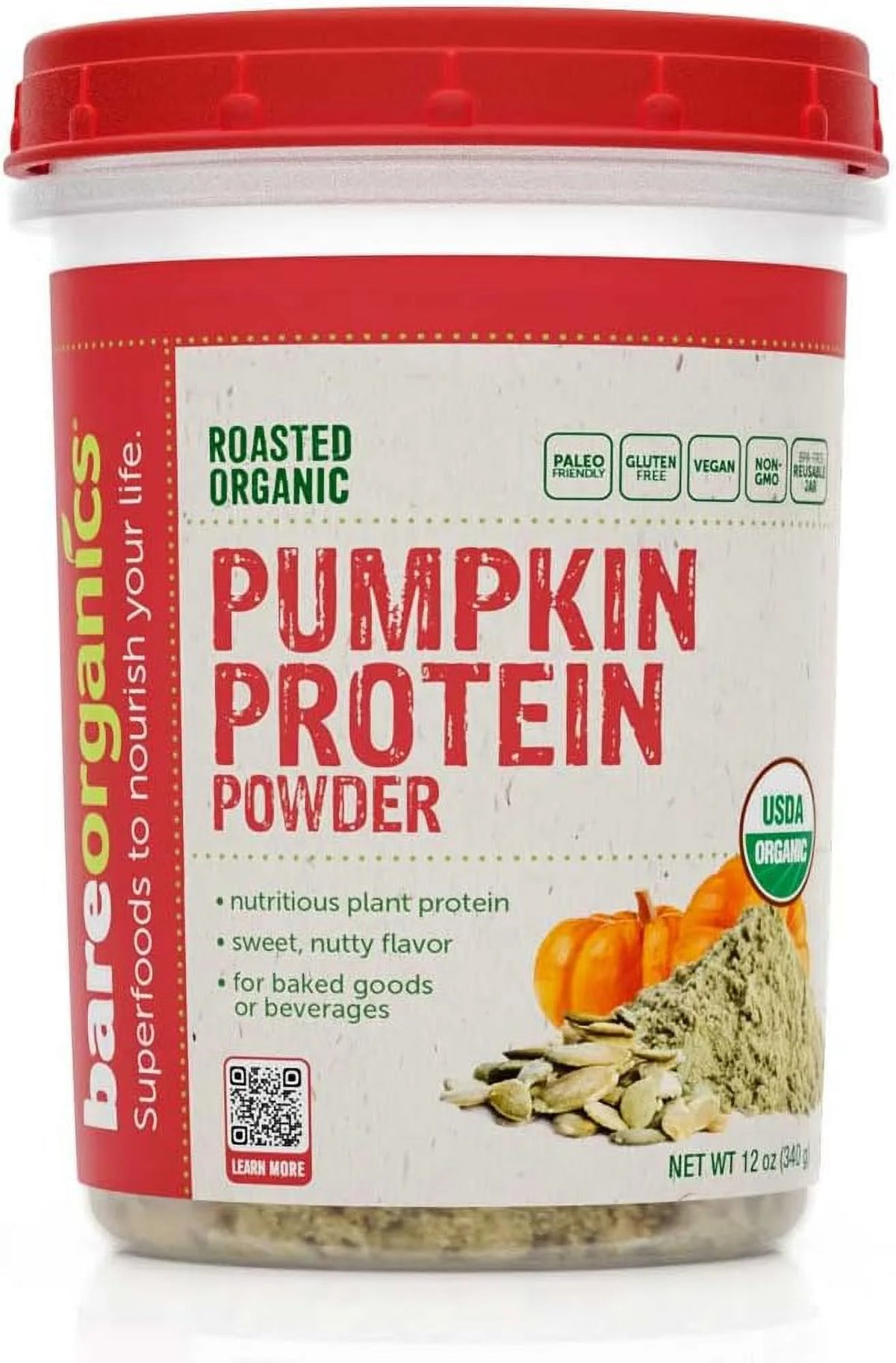 12 Oz 3 Pack Pumpkin Protein Powder S7403