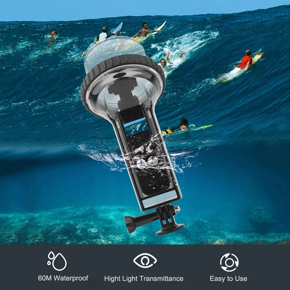 Waterproof Diving Housing Underwater 60M with Lanyard for Osmo Pocket 2 Action Camera O3578