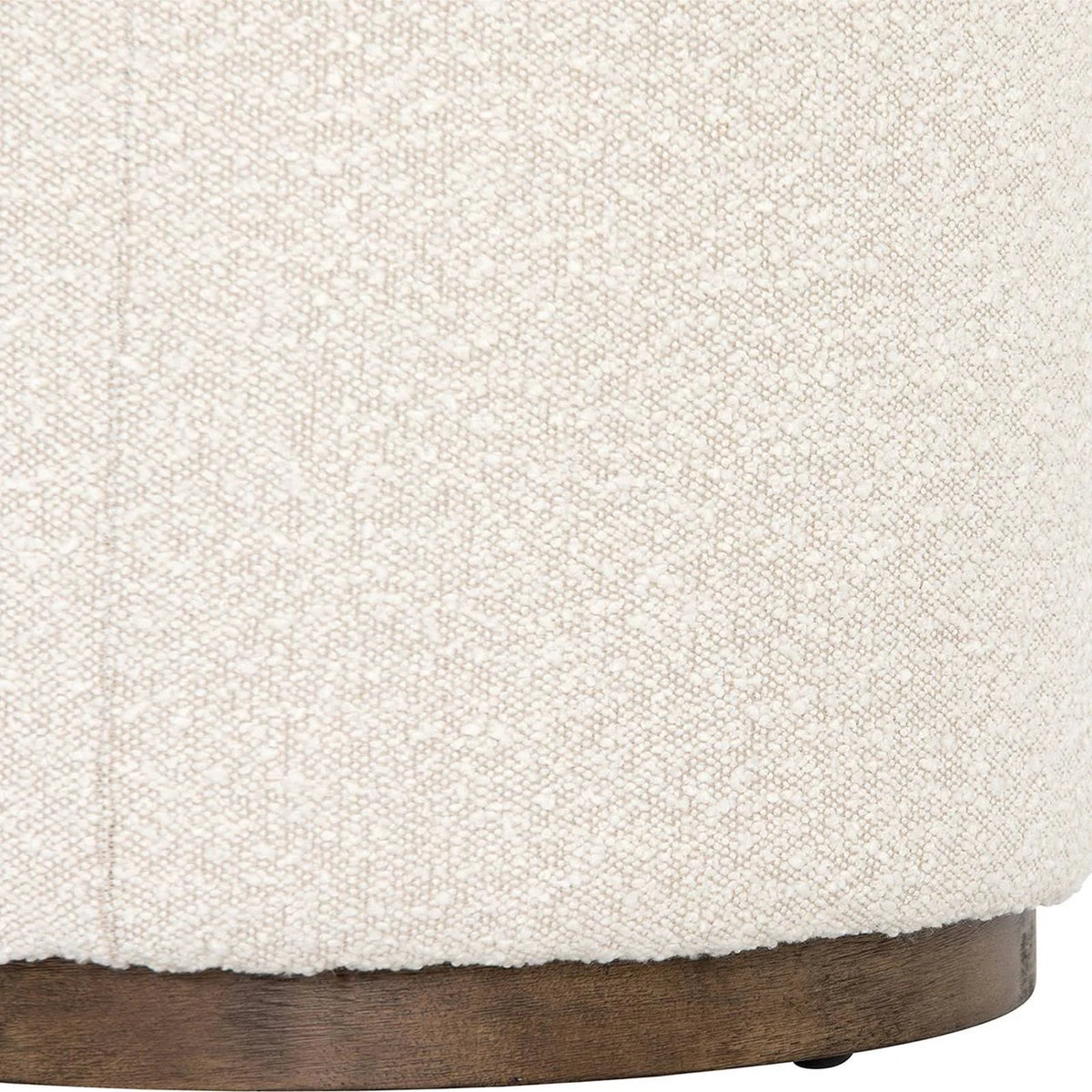 Knoll Natural Round Ottoman H928789