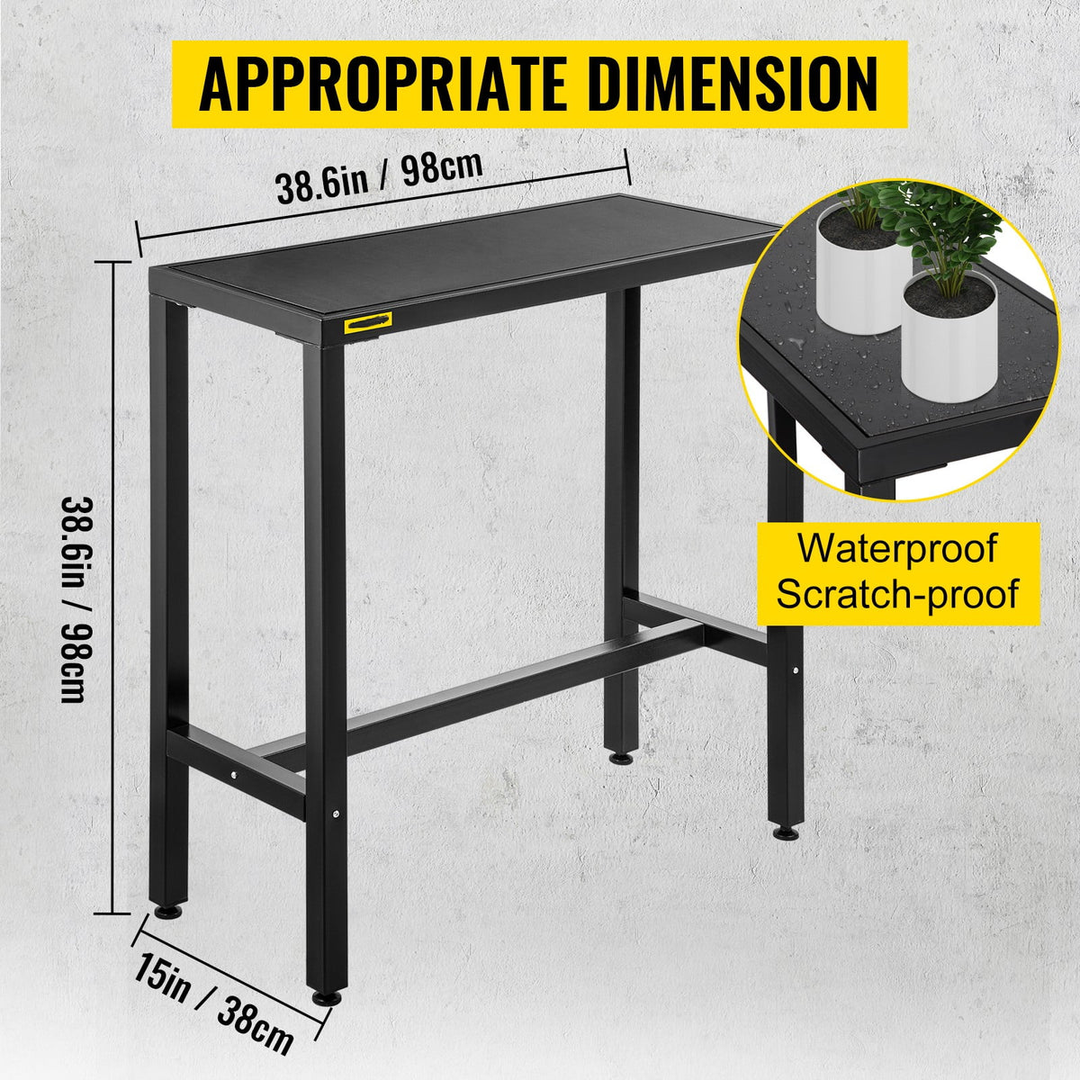 Bar Height Pub Table L55859