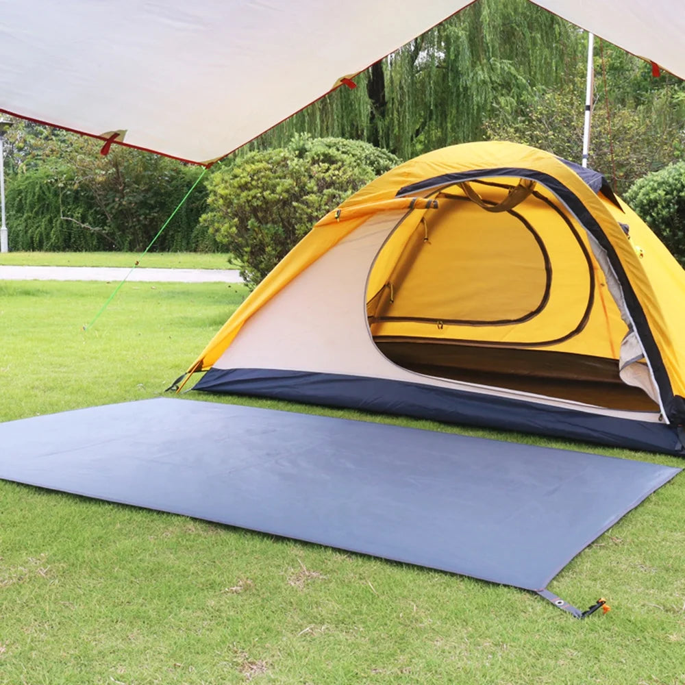 Waterproof Camping Tarp Picnic Mat Tent Footprint Ground Sheet J77620
