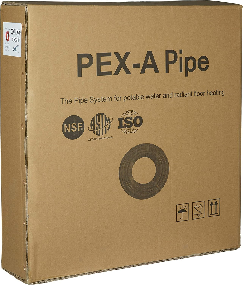 1/2 Inch 100 ft Pex A Pipe/Tubing with Pipe Cutter Pack of 2 Z337873