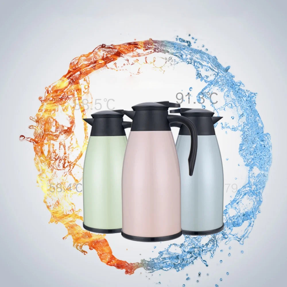Stainless Steel Double Walled Insulation Bottle 2L F4928