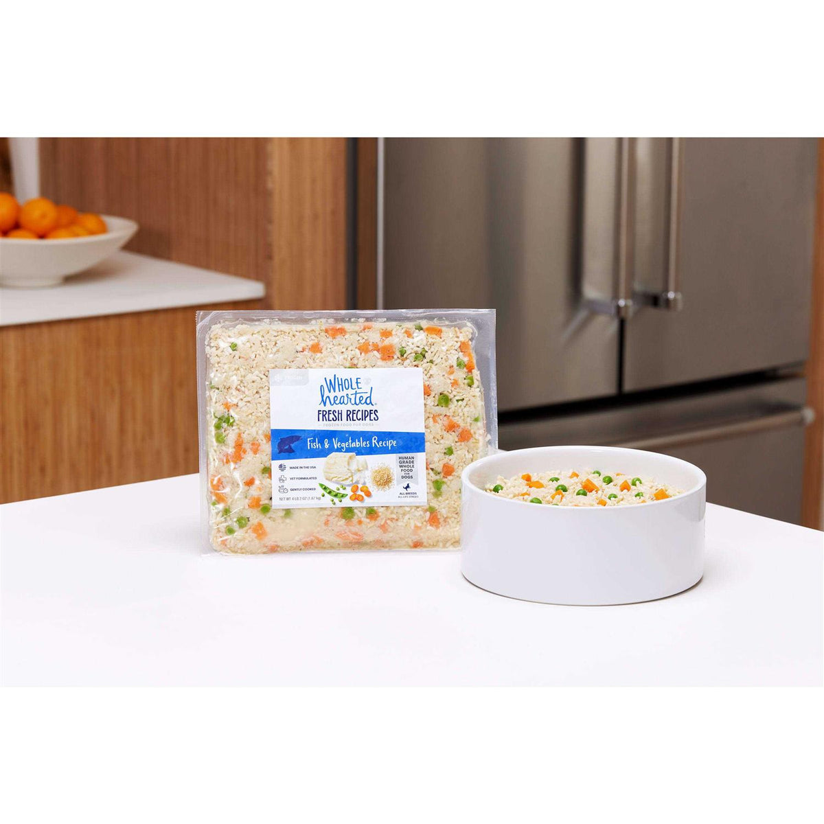Fish & Vegetables Frozen Dog Food M455