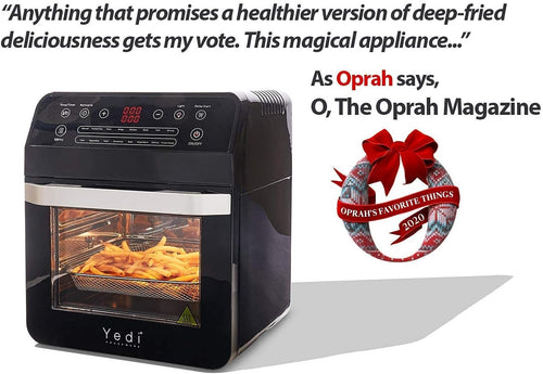 18-in-1 Air Fryer Oven with Rotisserie and Dehydrator, 12.7 Quart D66454
