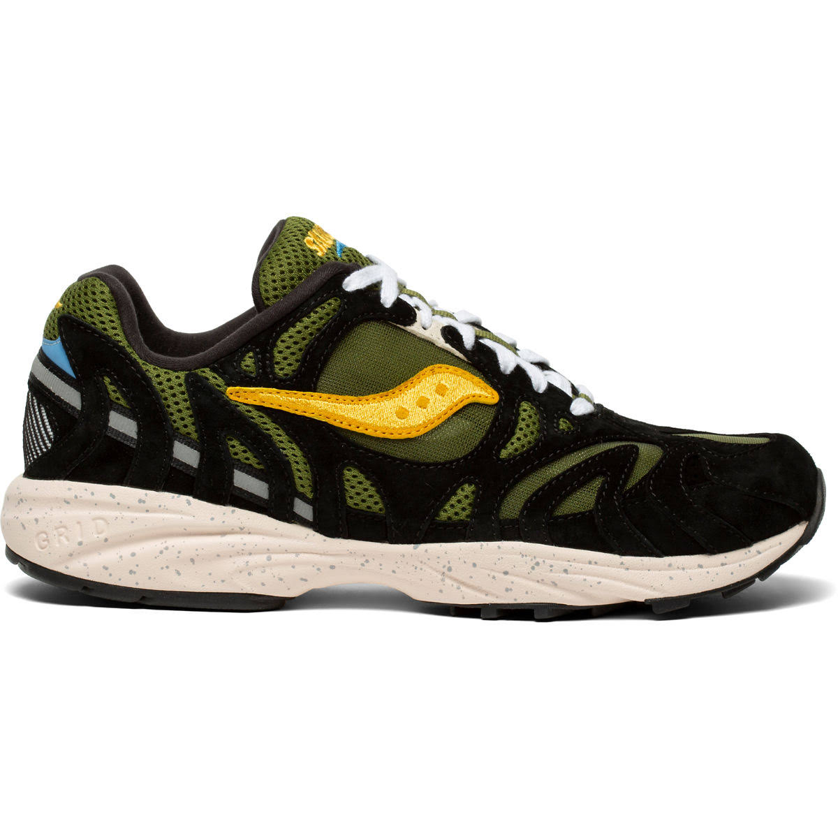 Black Yellow Sneakers Z23744