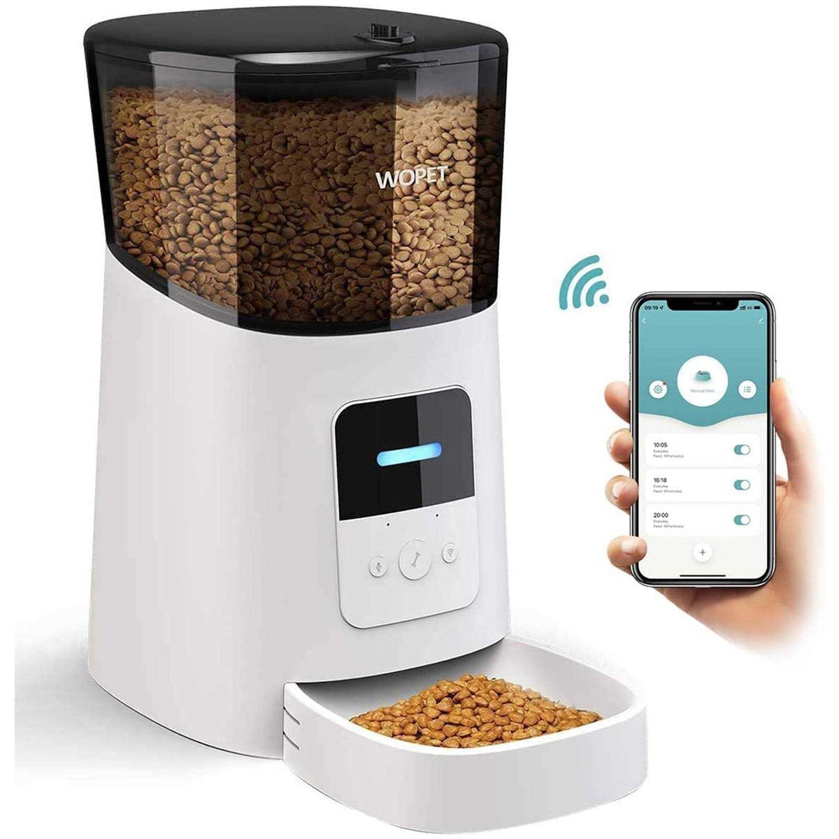 Automatic Wi-Fi Smart Cat Food Dispenser C8735