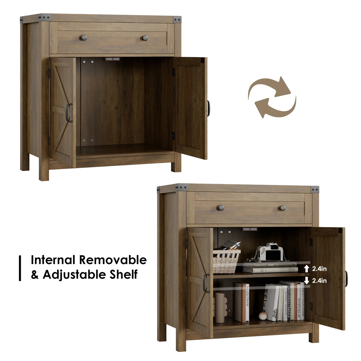 Kitchen Buffet Sideboard with Drawer R525
