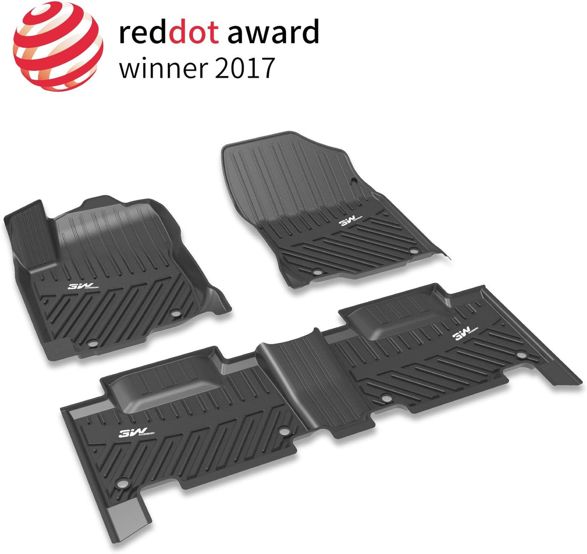 TPE All Weather Custom Fit Floor Liner Black J3950