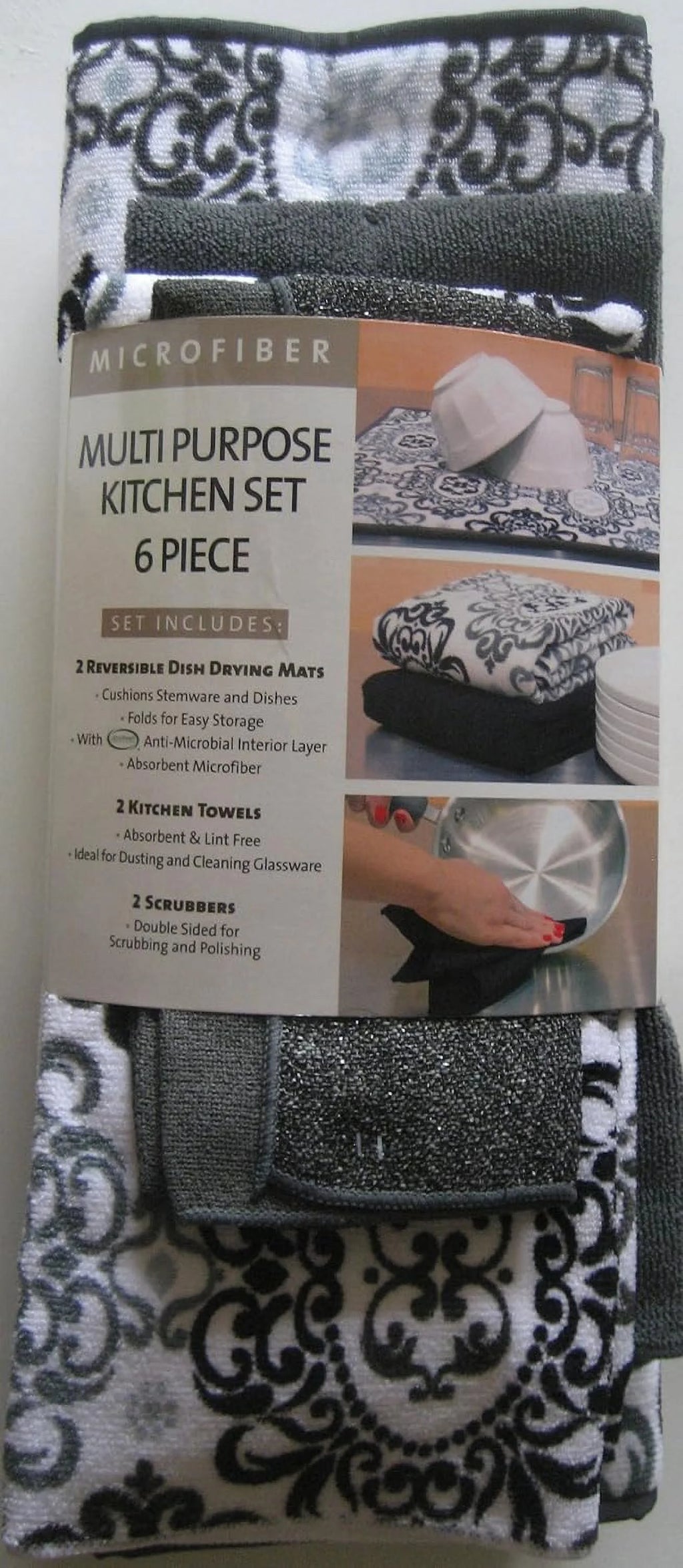 Microfiber 6 Piece Kitchen Set R427