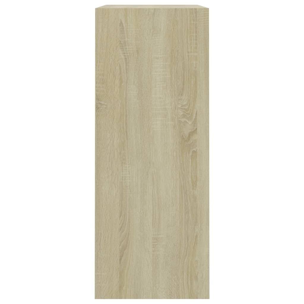 2-Tier Book Cabinet Sonoma Oak Chipboard K309435
