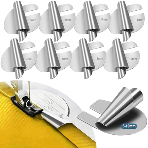 7/8/9/10mm Rolled Hem Presser Foot, 4 Sizes V8673