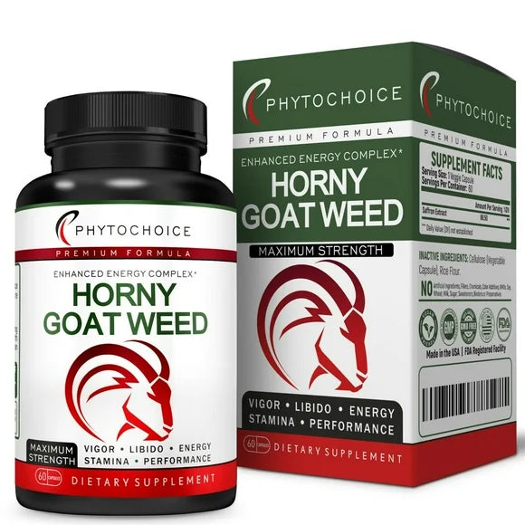 Horny Goat Weed Pills 60 Capsules W441