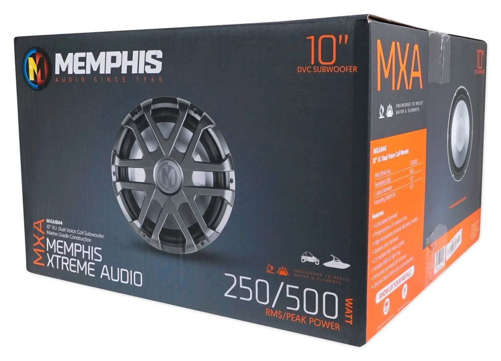 10 500w LED Marine Subwoofer W1581