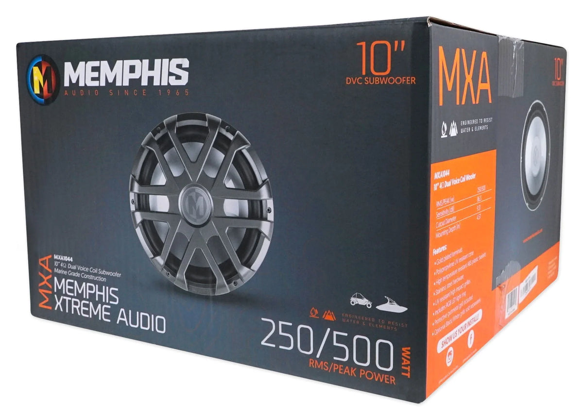 10 500w LED Marine Subwoofer W1581