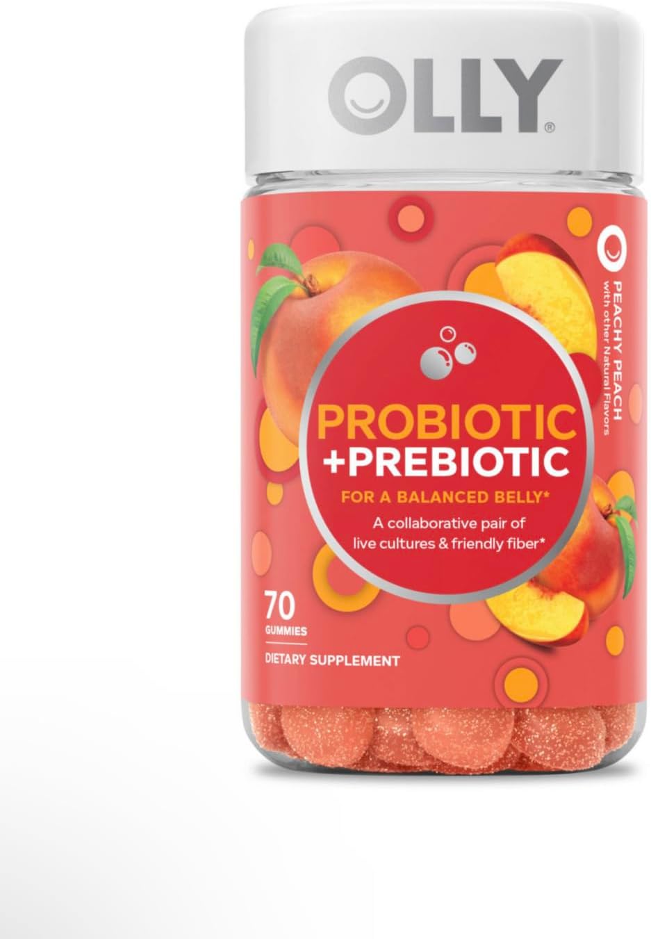 Probiotic + Prebiotic Gummy, 70ct K125488