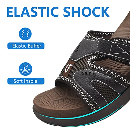 Mens Sport Recovery Sandals Orthotic Slides V416