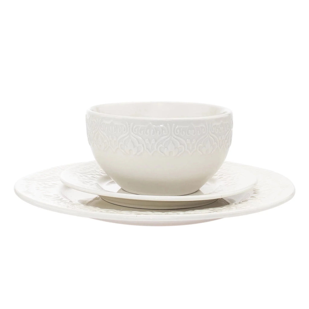 Porcelain 16 Piece Dinnerware Set O42670