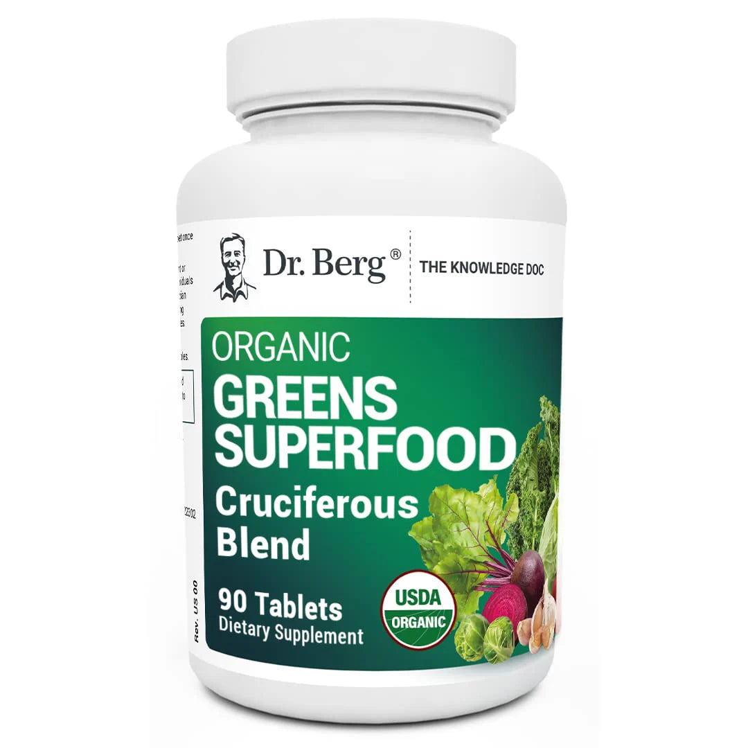 90 Tablets Super Greens Vegetable Supplements K87403