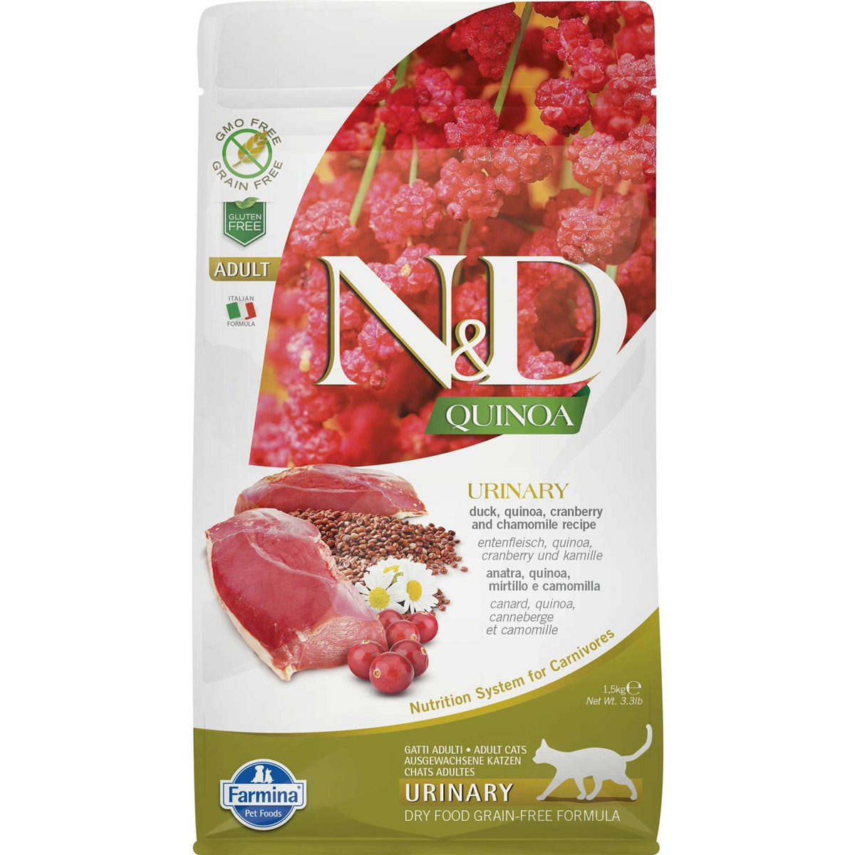 Quinoa Urinary Duck Cat Food H5345