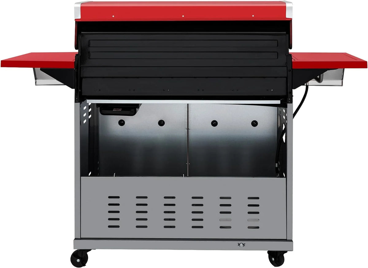 6-Burner Gas Grill with Sear Burner and Side Burner O5851