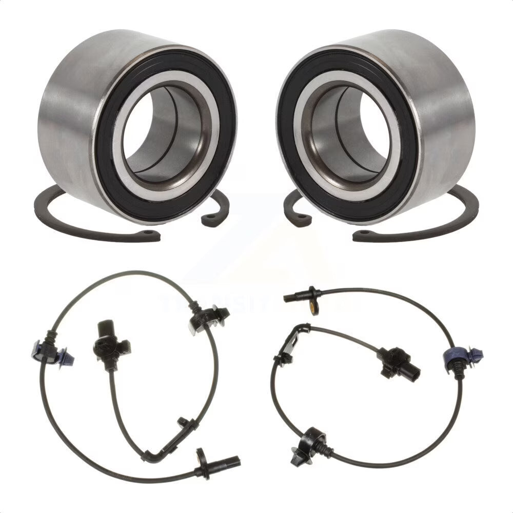 Front Wheel Bearing And ABS Sensor Kit For 2007-2008 Honda Civic Si V946