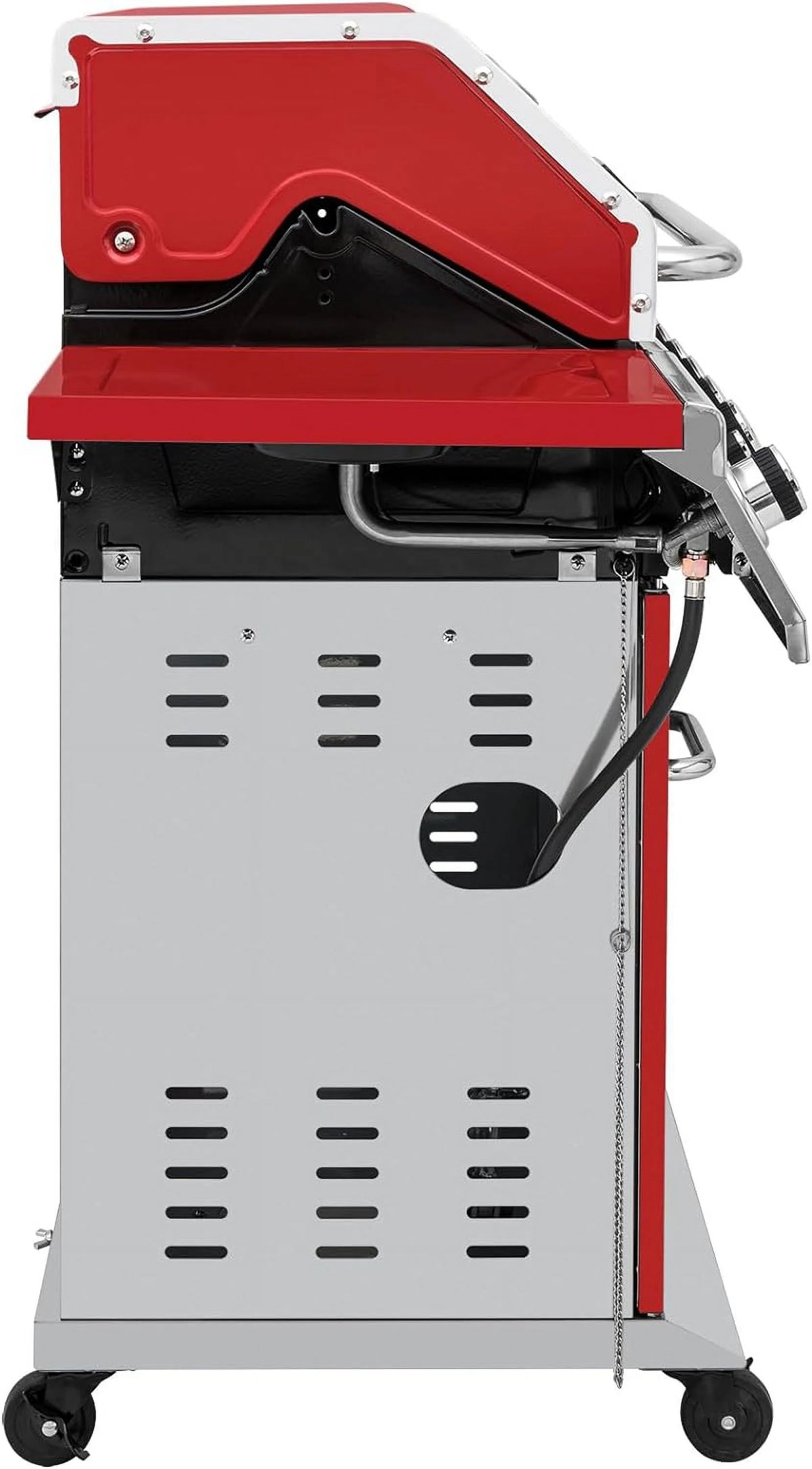 6-Burner Gas Grill with Sear Burner and Side Burner O5851