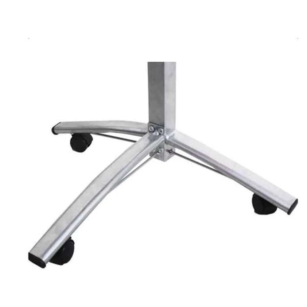 Black Computer Desk With Wheels R6955