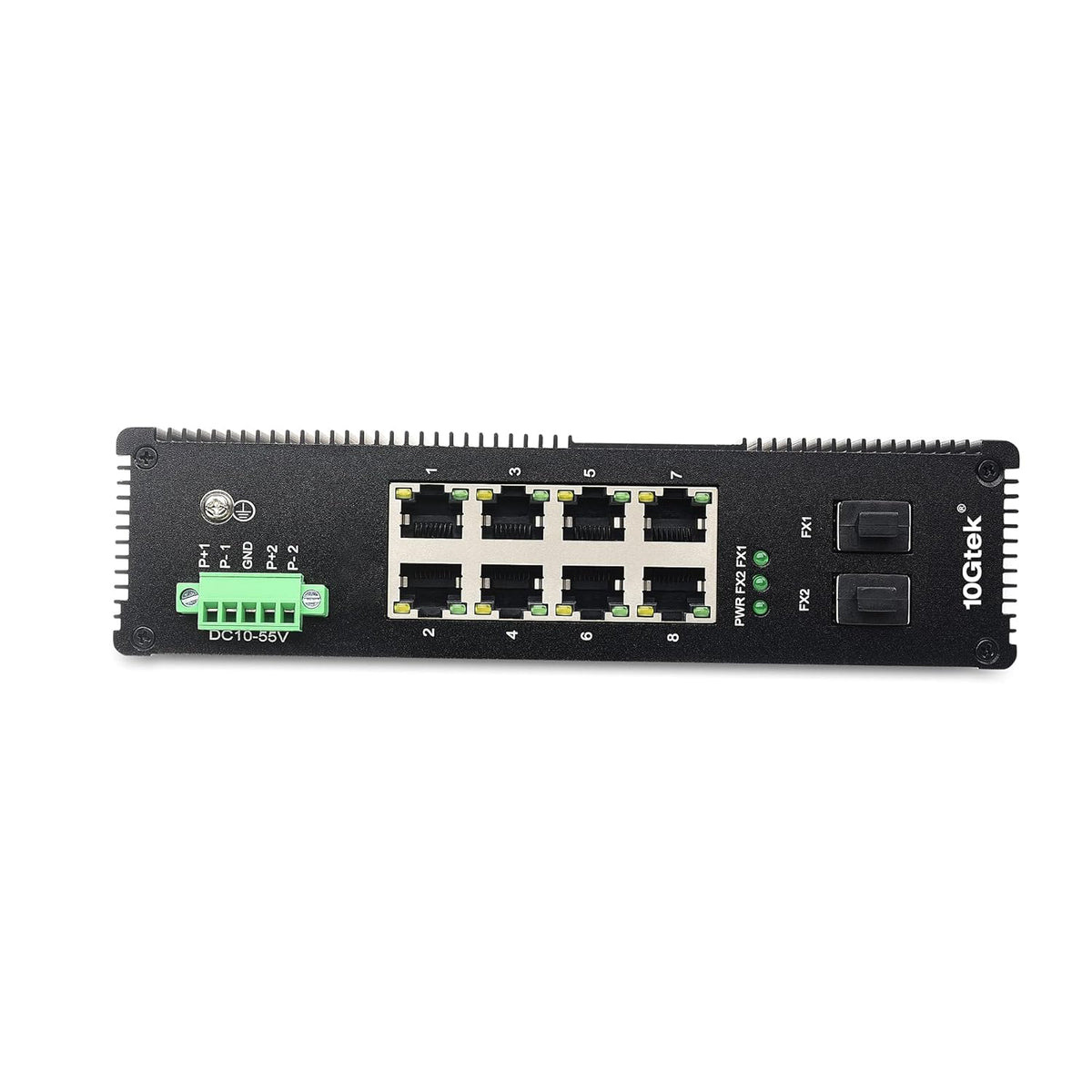 10-Port Gigabit Ethernet Switch with 20-km SFP Transceiver P226678