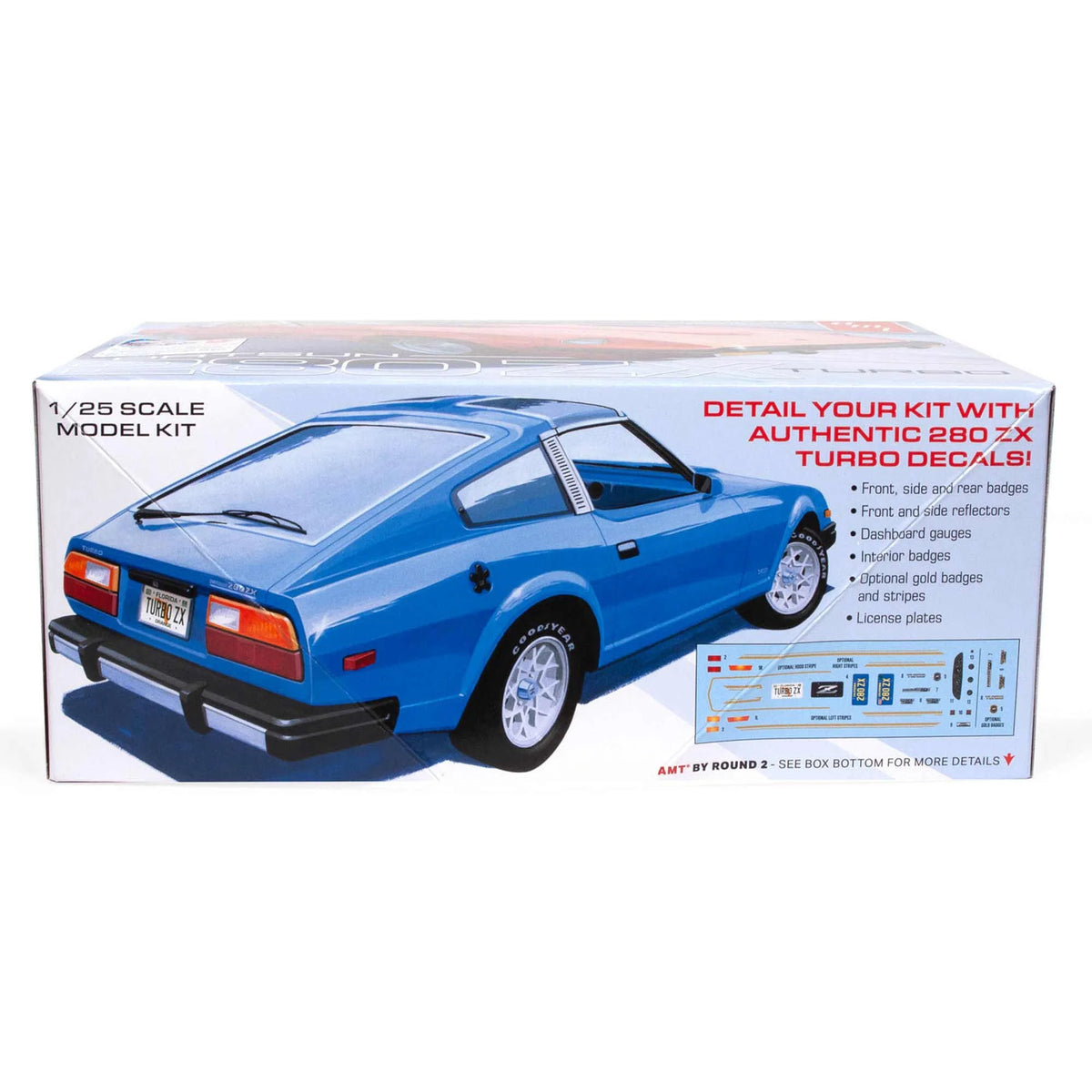1981 Datsun 280 ZX Turbo Plastics Car/Truck 1/24-1/25 U4400