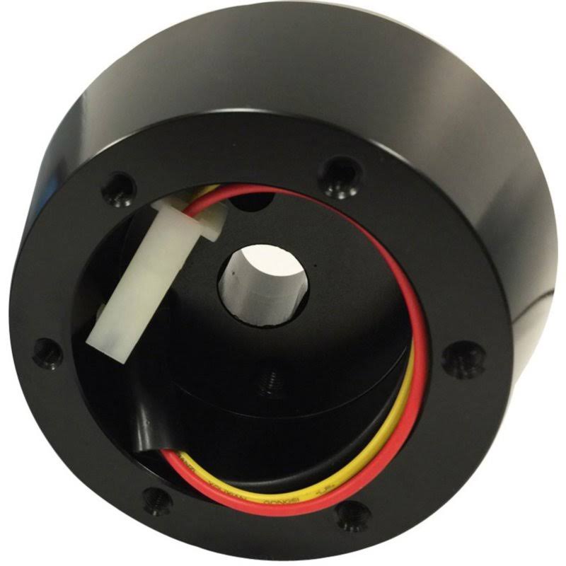 Black Anodized Steering Wheel Hub Adaptor E3627