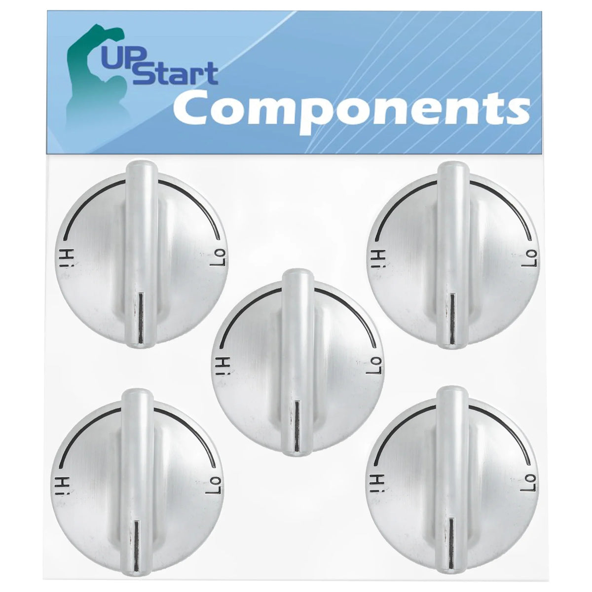 5 Pack Gas Range Cooktop Burner Knob Replacement I33099